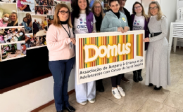 Despedida das pesquisadoras janaína e Paola à casa Domua