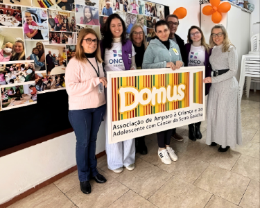 Despedida das pesquisadoras janaína e Paola à casa Domua